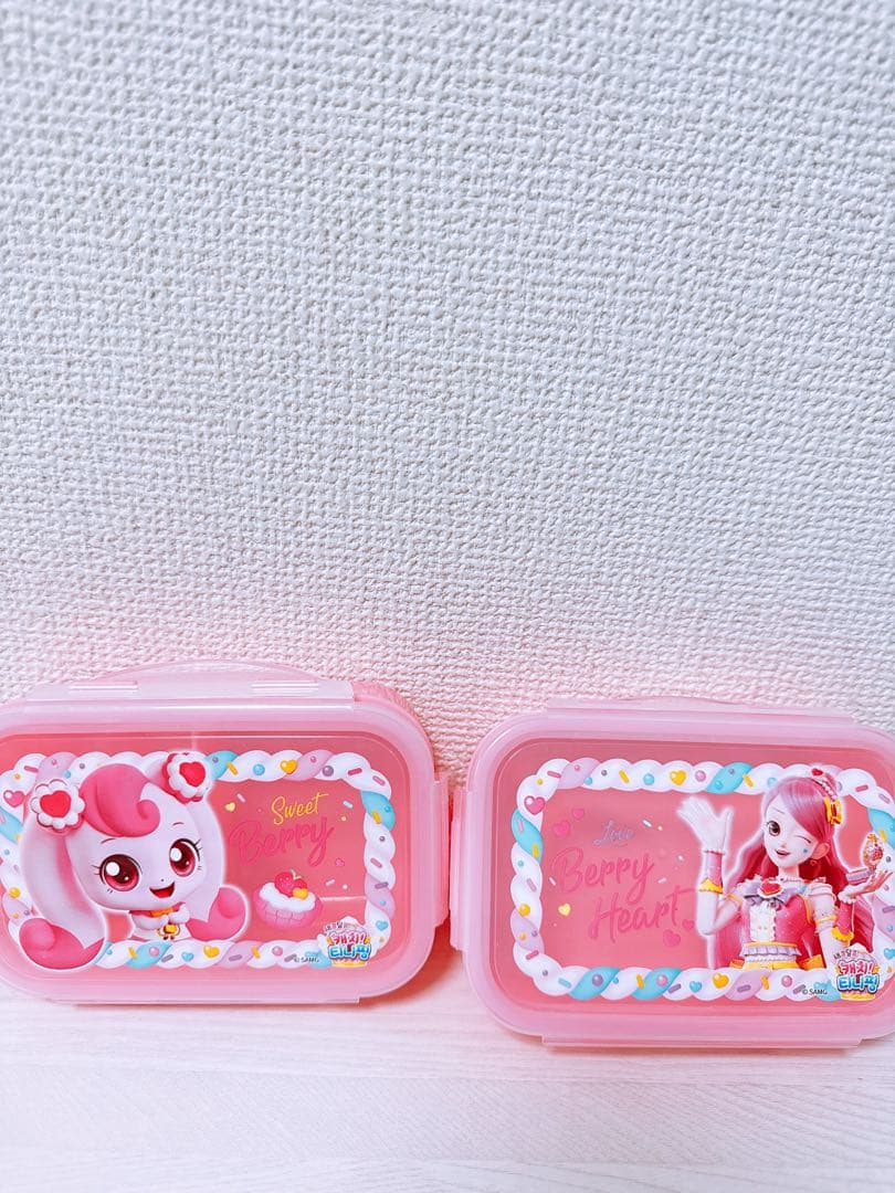 【早い者勝ち】ティニピン　ハチュピン　お弁当　カトラリーケース　ぬいぐるみ