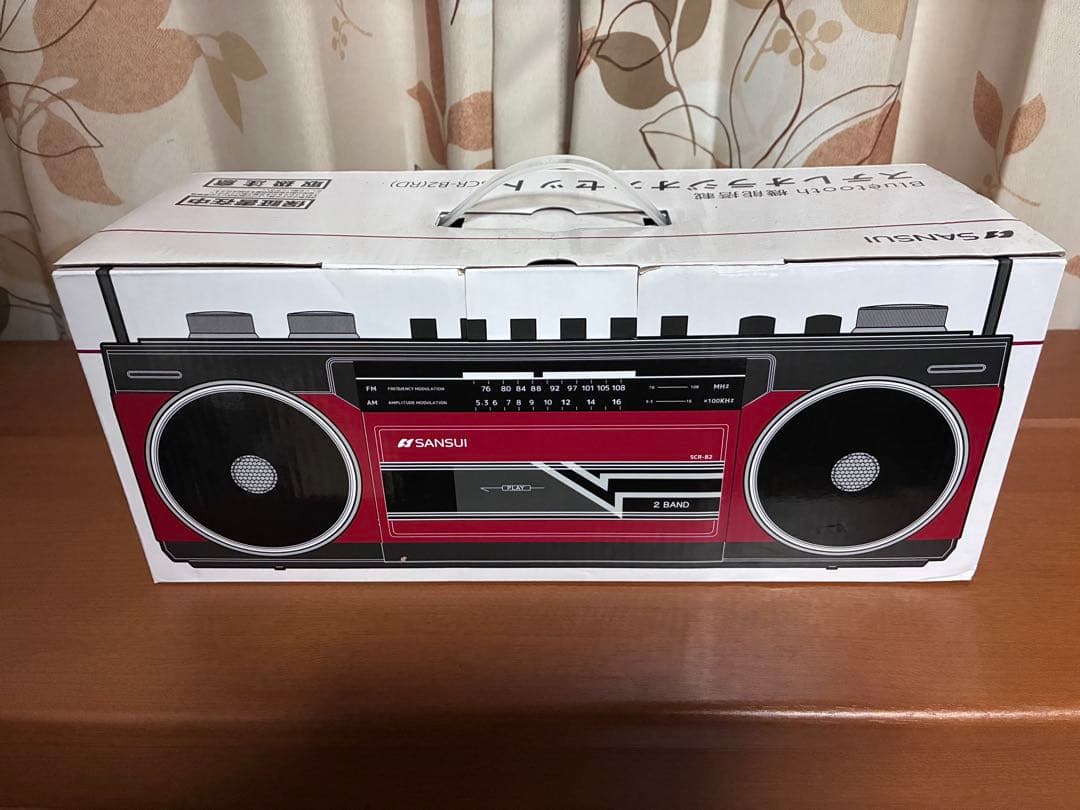 【動作確認済】SANSUI SCR-B2 ラジカセ Bluetooth