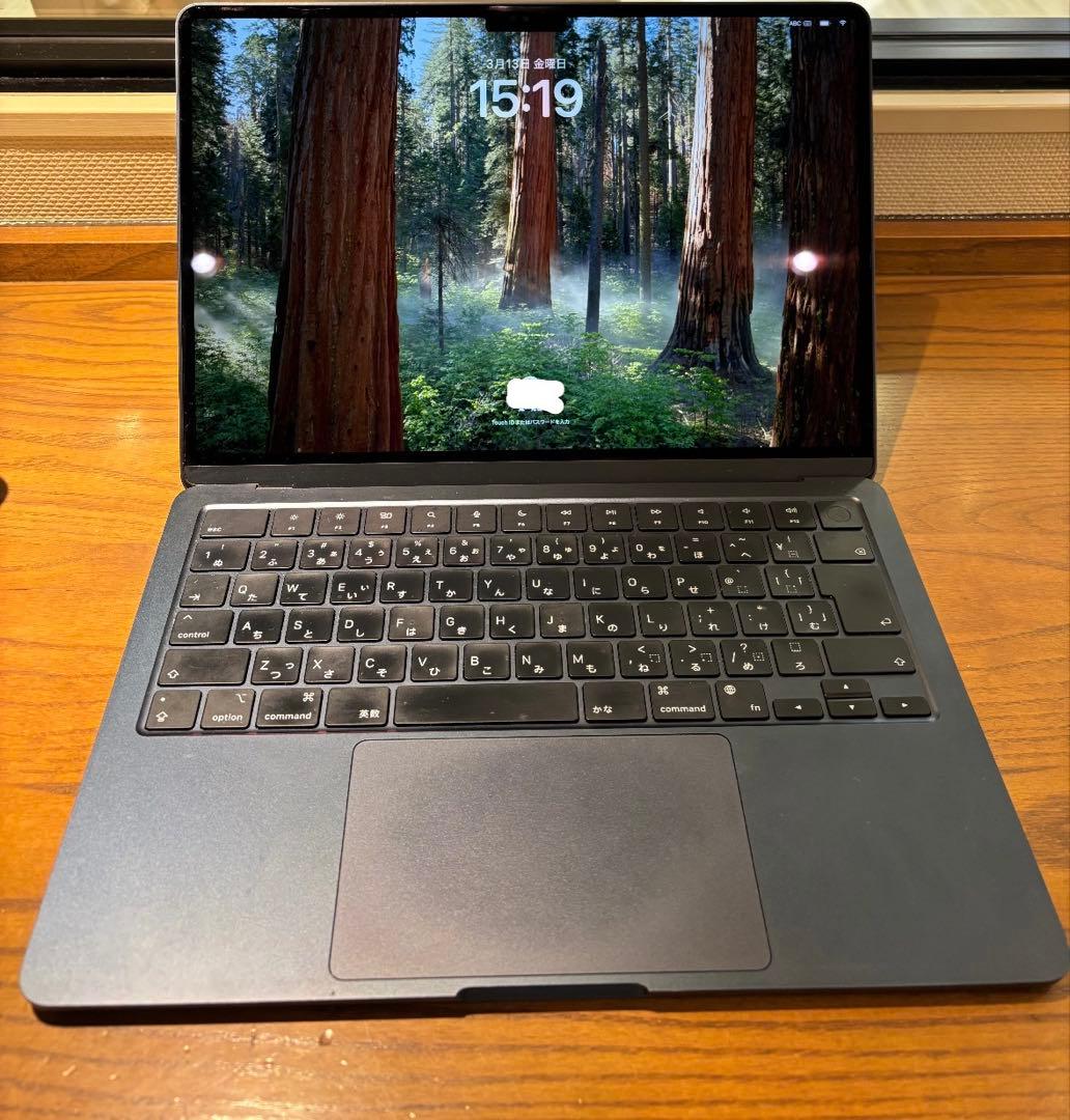 MacBookAir M2 13.6インチ 8GB/256GB ミッドナイト