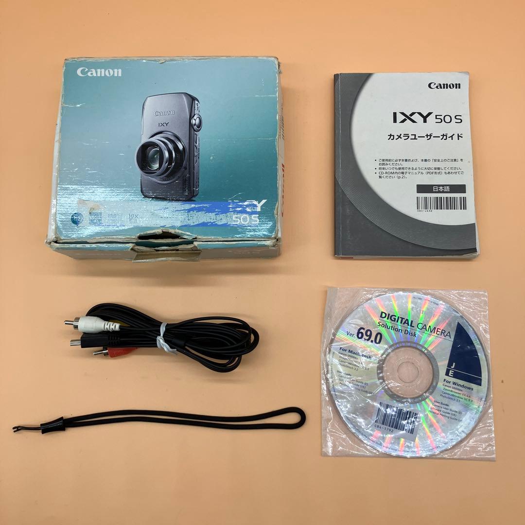 【完動品】Canon IXY 50S PC1561 コンパクトデジタルカメラ