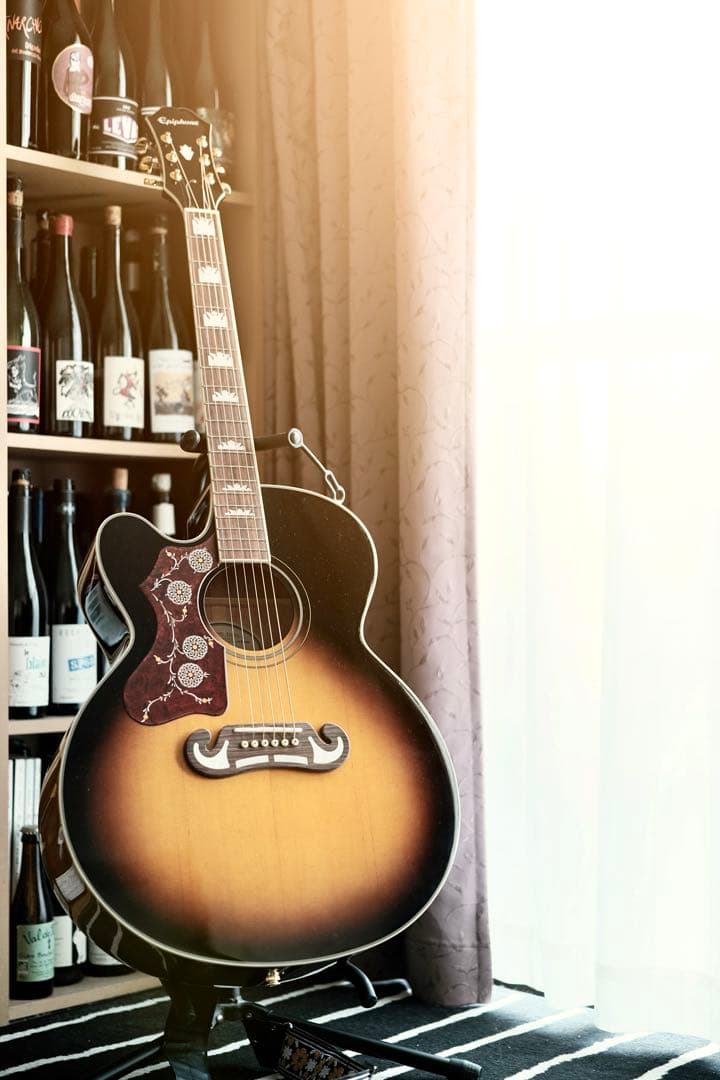 ギター Epiphone J-200EC LH