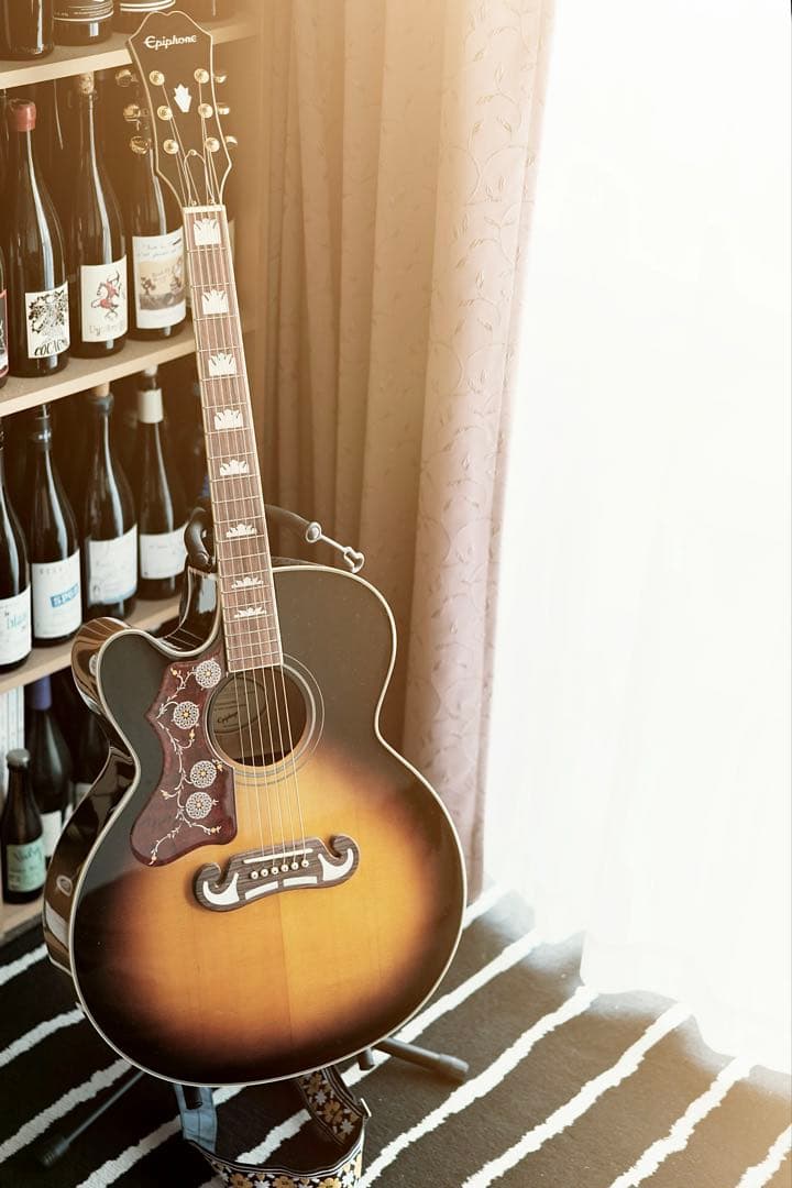 ギター Epiphone J-200EC LH