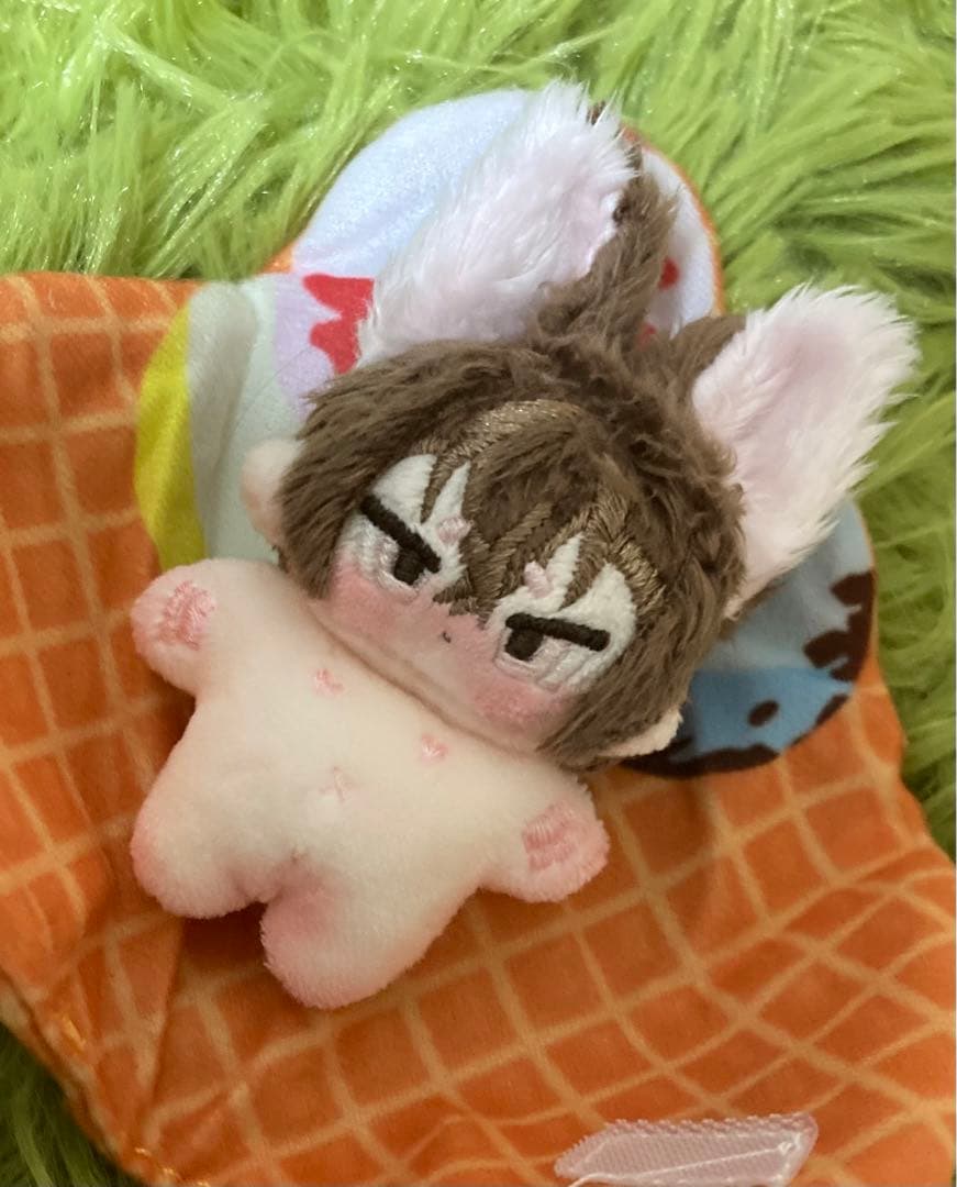 自作ぬいぐるみ・イチゴチョコミルクくん