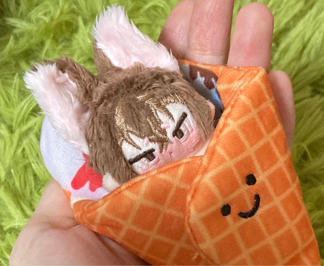 自作ぬいぐるみ・イチゴチョコミルクくん
