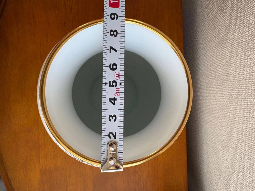 大倉陶園 金蝕ぶどう 28cm 花器 花瓶 OKURA