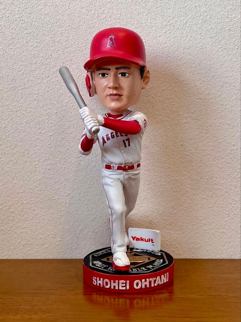 【3/12で出品終了】大谷翔平 ボブルヘッド 2021年 MVP