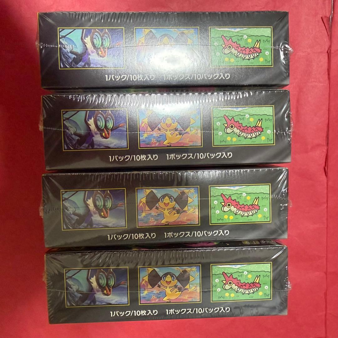 新品 ポケモンカード MEGAドリームex シュリンク付き 4BOX