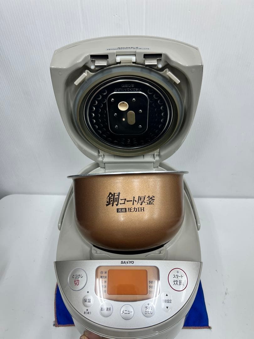 SANYO 圧力IH炊飯器 ECJ-JG10 銅コート厚釜 2.9L