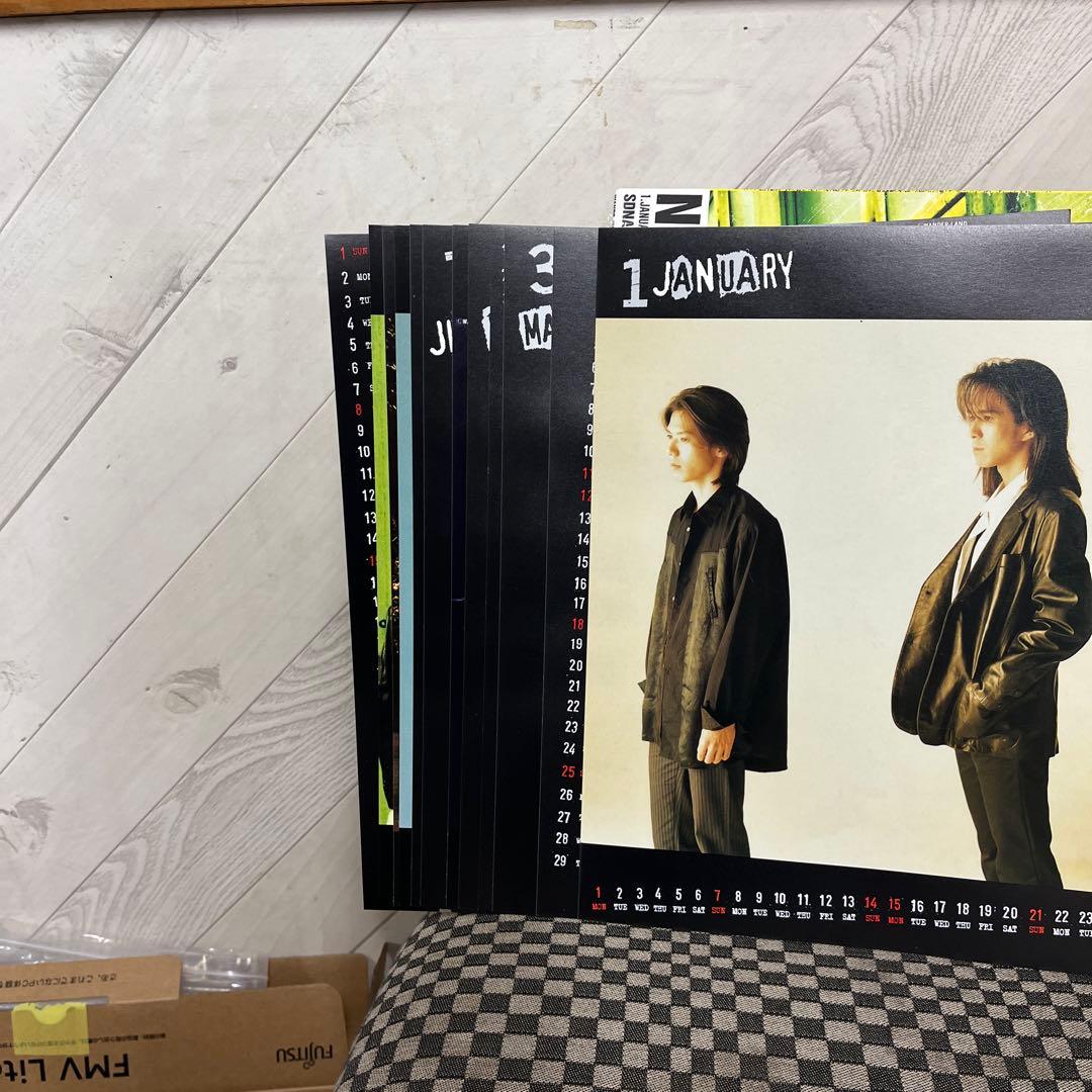 WANDS 1996 オフィシャル カレンダー 上杉昇/柴崎浩