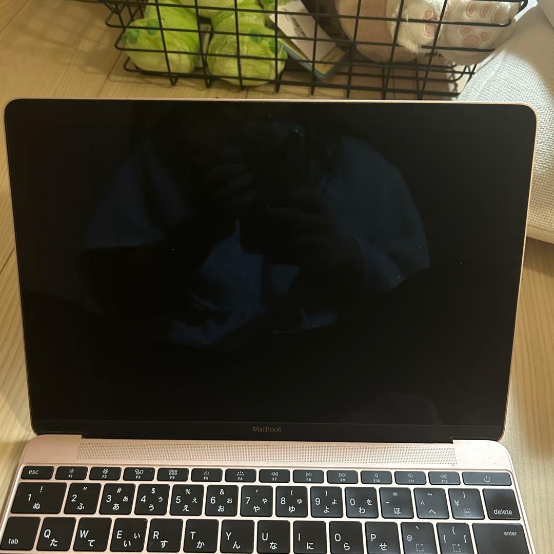 値下げ中！ジャンク品 Apple MacBook ローズゴールド 本体