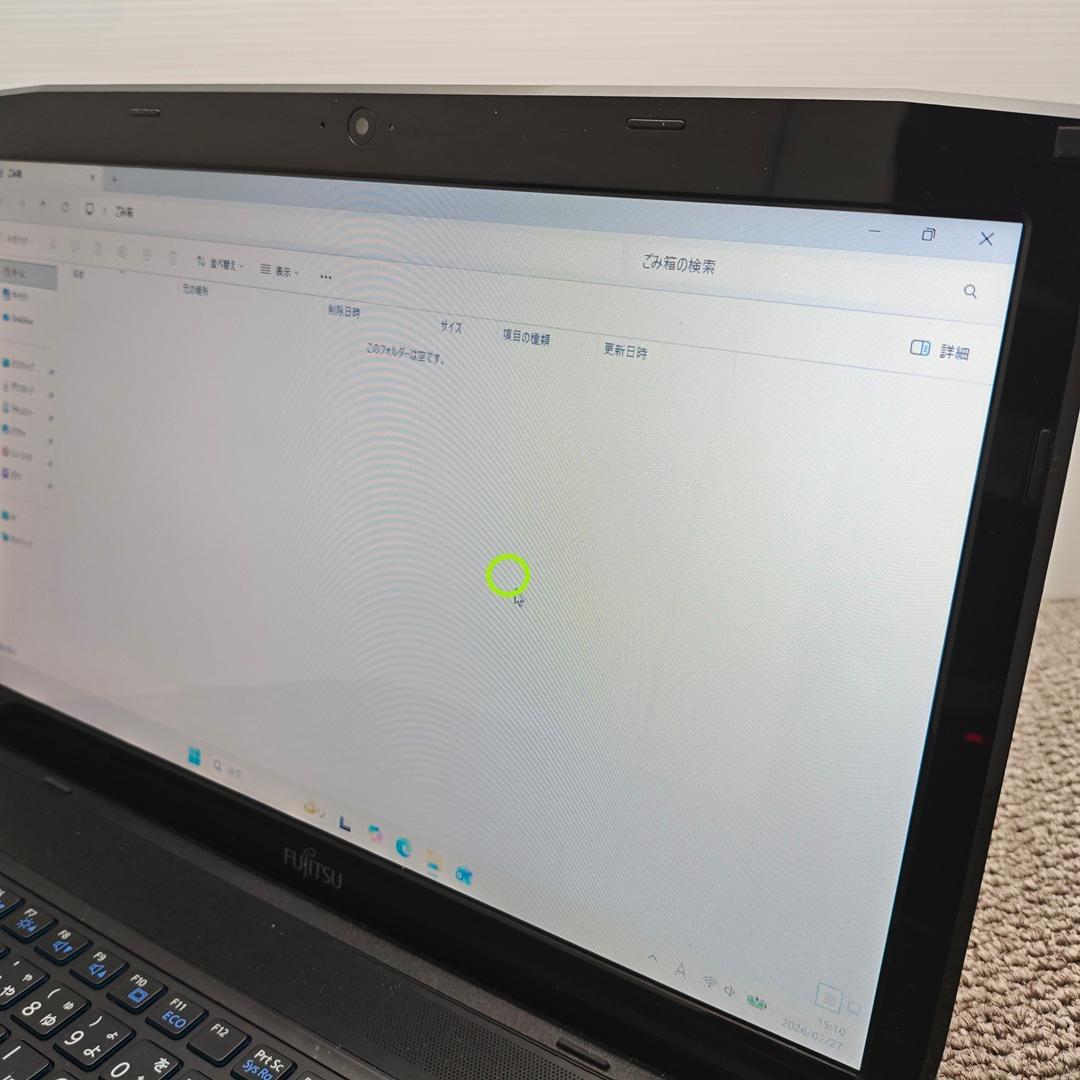 サクサク動作のWindows11✨Core i7+SSD 富士通ノートパソコン