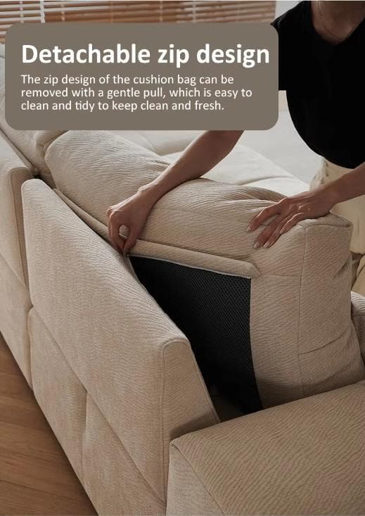 モダンファブリックソファ