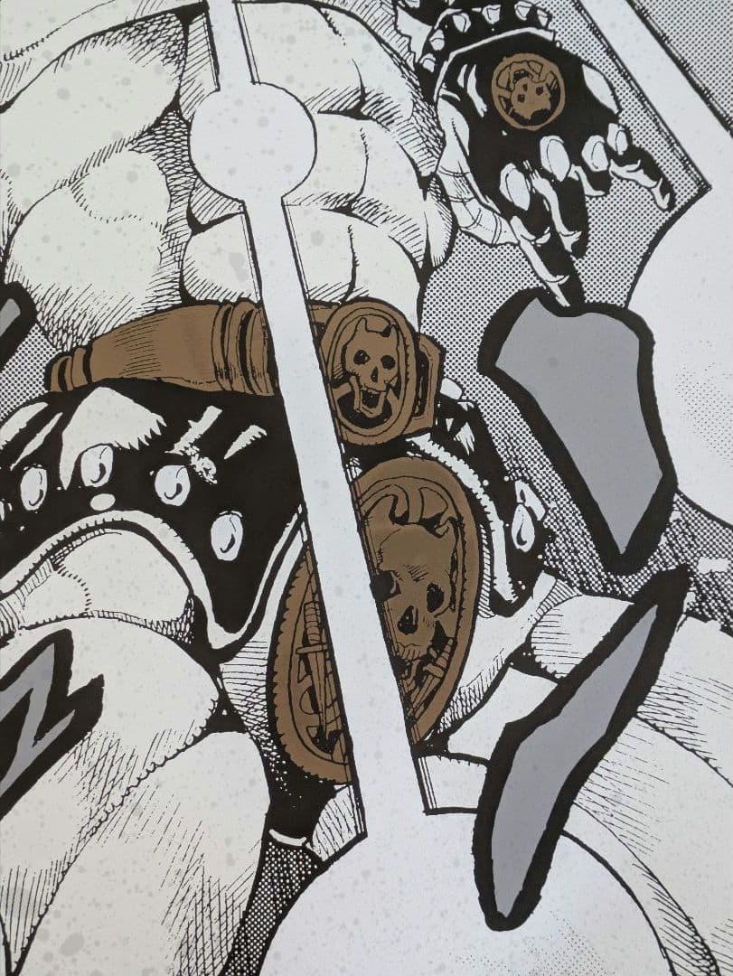 ジョジョ展 キラークイーンA1ポスター 荒木飛呂彦原画展 冒険の波紋