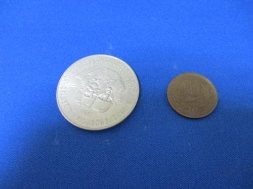 メキシコ10ペソ銀貨☆1960年／極美品／銀９０％／大型銀貨／m221-1