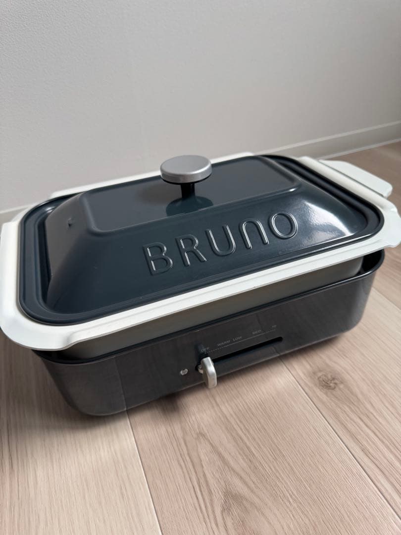 BRUNO コンパクトホットプレート BOE021 セラミックコート鍋セット