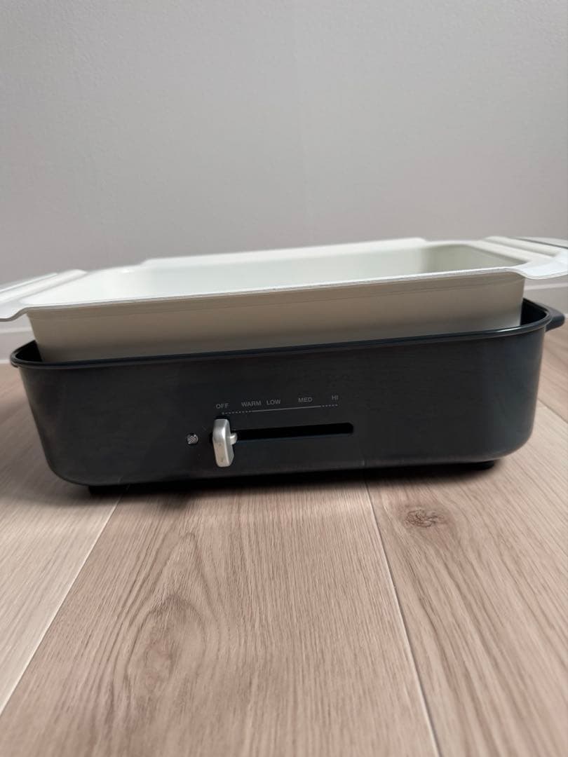 BRUNO コンパクトホットプレート BOE021 セラミックコート鍋セット