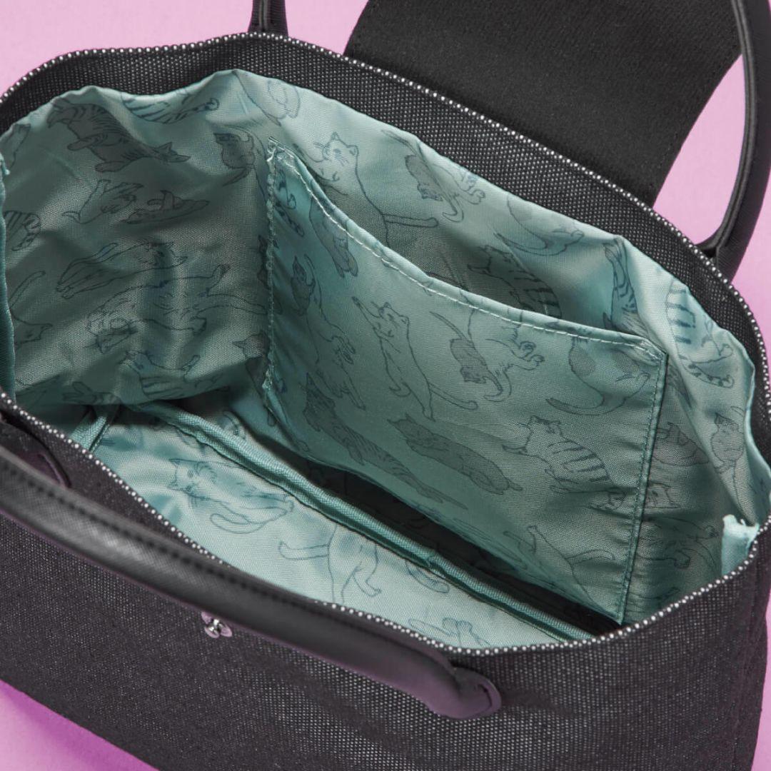 KALDI 猫の日バック2、ミニバック、マルチポーチ、ガジェットケース、紅茶他2