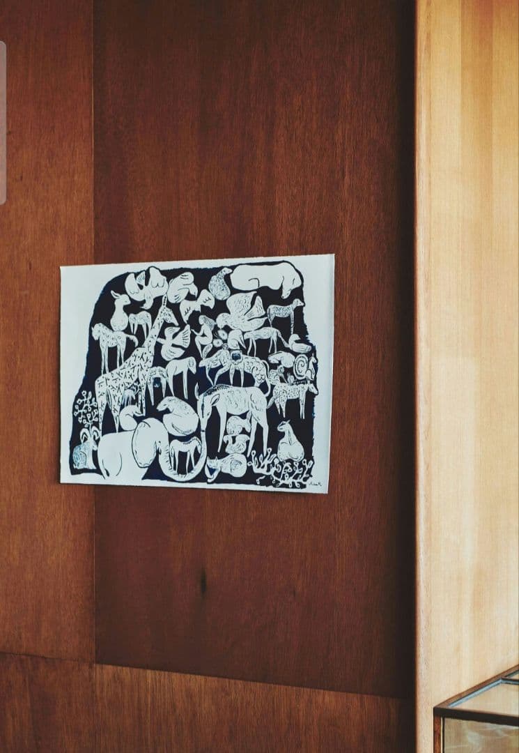 ミナペルホネン　 life puzzle　ライフパズル　ポスター