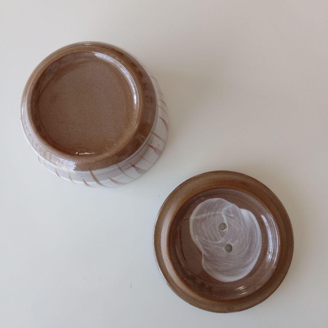 蓋つき煮物椀 陶磁器製/切子グラス/湯呑み 4点セット