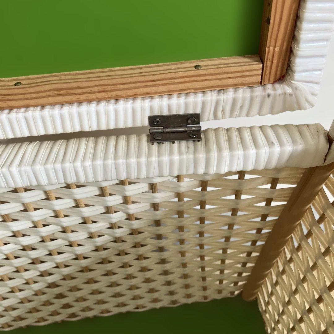 サンリオ　ハローキティ　バスケット　箱　昭和　レトロ　収納　レア