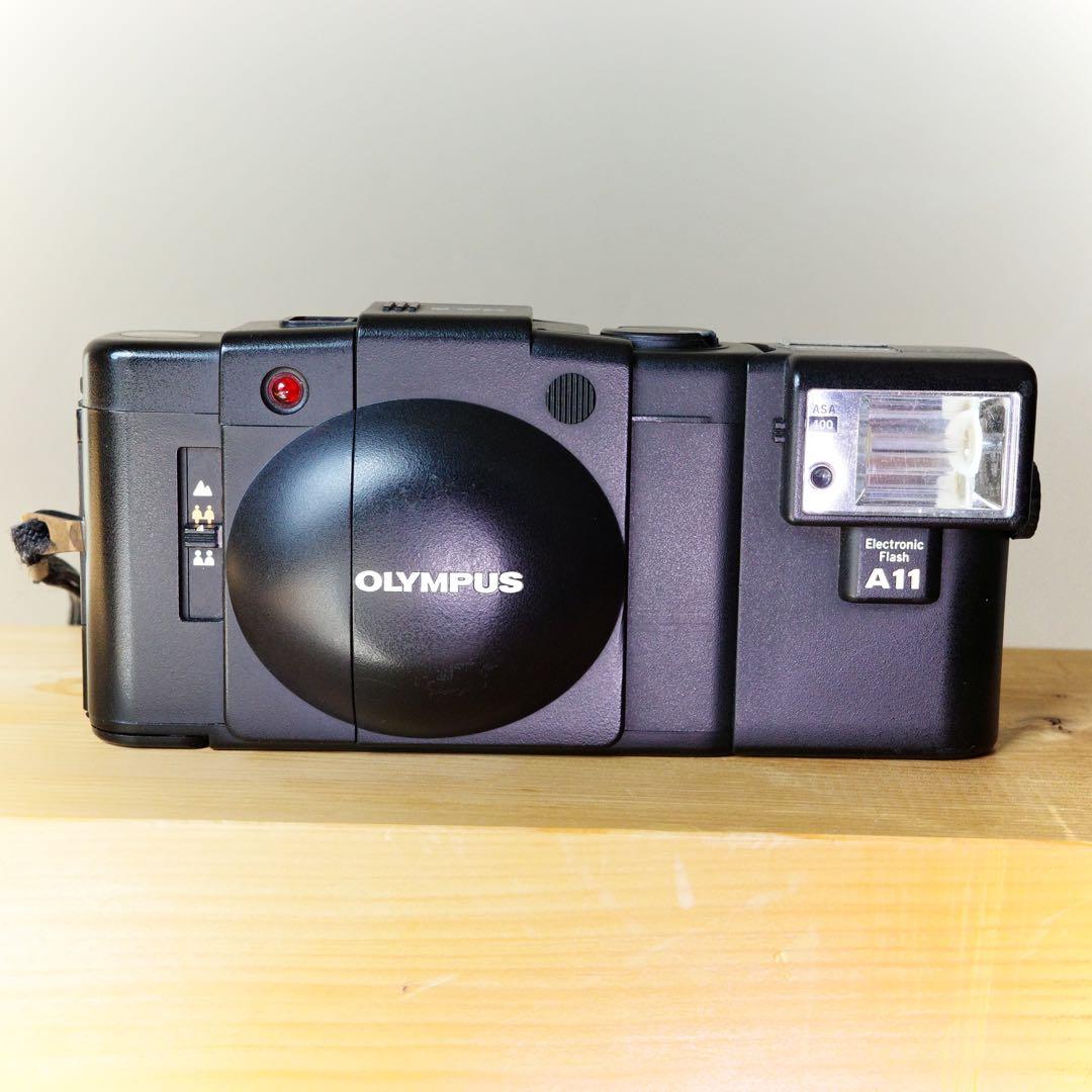 OLYMPUS XA2 + A11フラッシュ　動作品