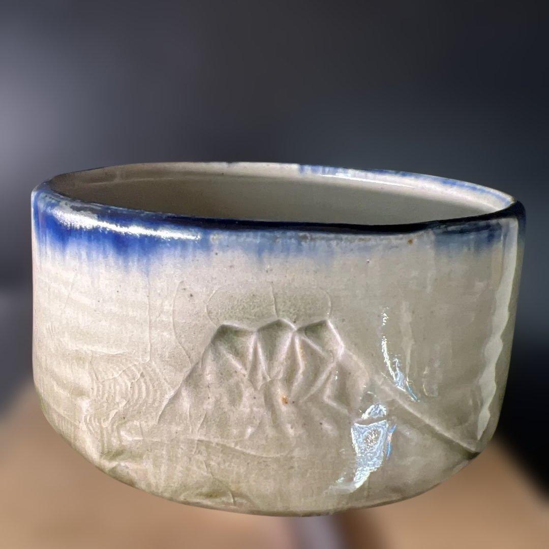 茶碗　抹茶碗　茶道具　箱付　富士山の絵　お土産　贈り物