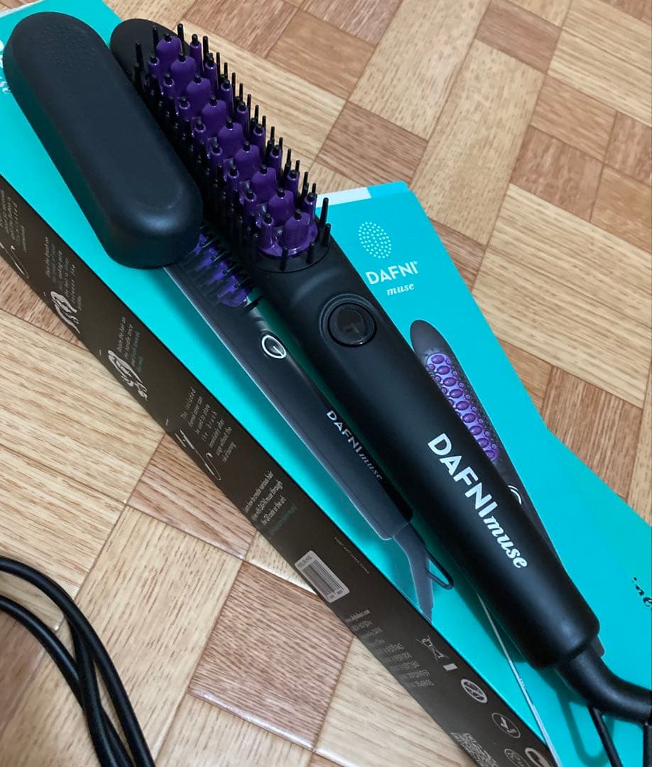 DAFNI muse ダフニ ヘアアイロン ヒートブラシ ストレート カール