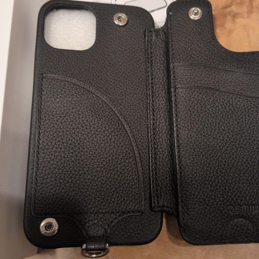 DEMIU iPhone 14用ケース DU-BAL12BK ブラック