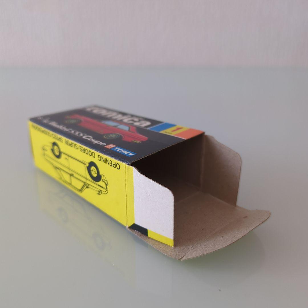 【お値下げ】 黒箱 トミカ ブルーバードSSSクーペ 1A 色指定箱