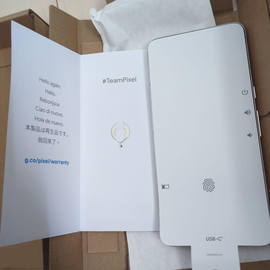 最終値下げGoogle Pixel 8 pro リファービッシュ品未使用　保証残