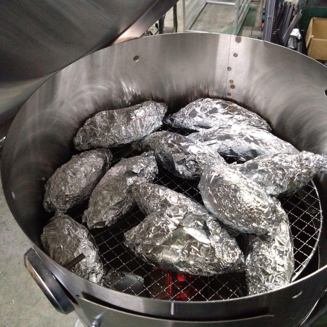 「炭火でやきいも」 ねっとく ほくほく 遠赤外線効果 ステンレス製 丸釜 MG5