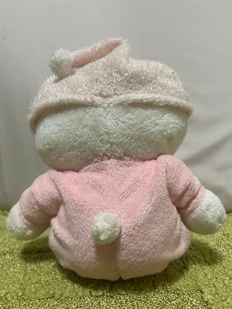 希少 激レア 2002 ハローキティおやすみドール くま ぬいぐるみ 約30cm