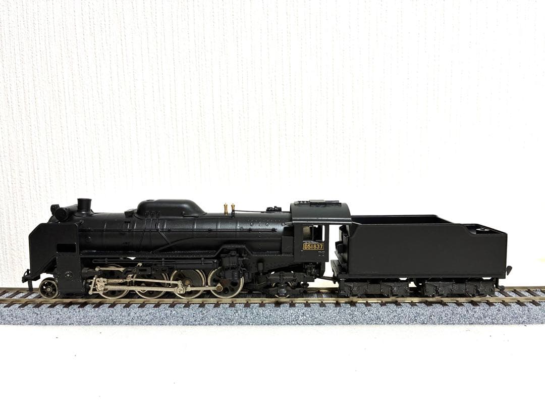 HOゲージ D51 蒸気機関車　天賞堂、ADACHI