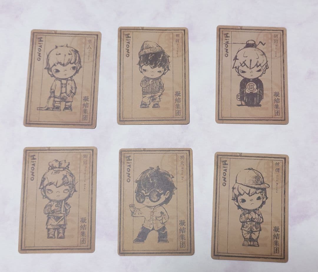 POPMART HIRONO×CLOT シリーズ