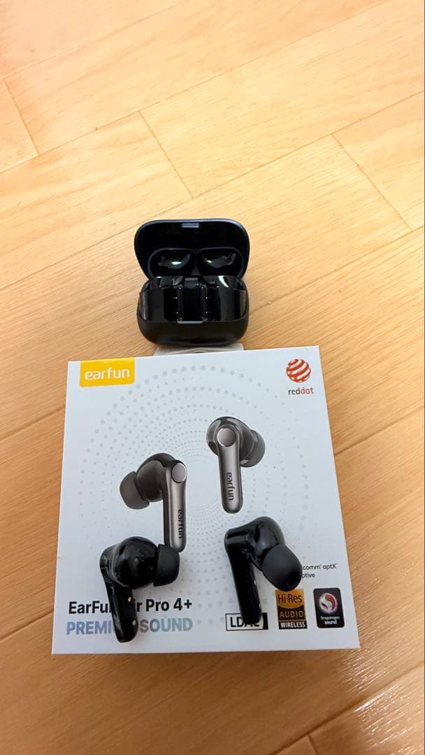 EarFun Air Pro 4+ ワイヤレスイヤホン ブラック