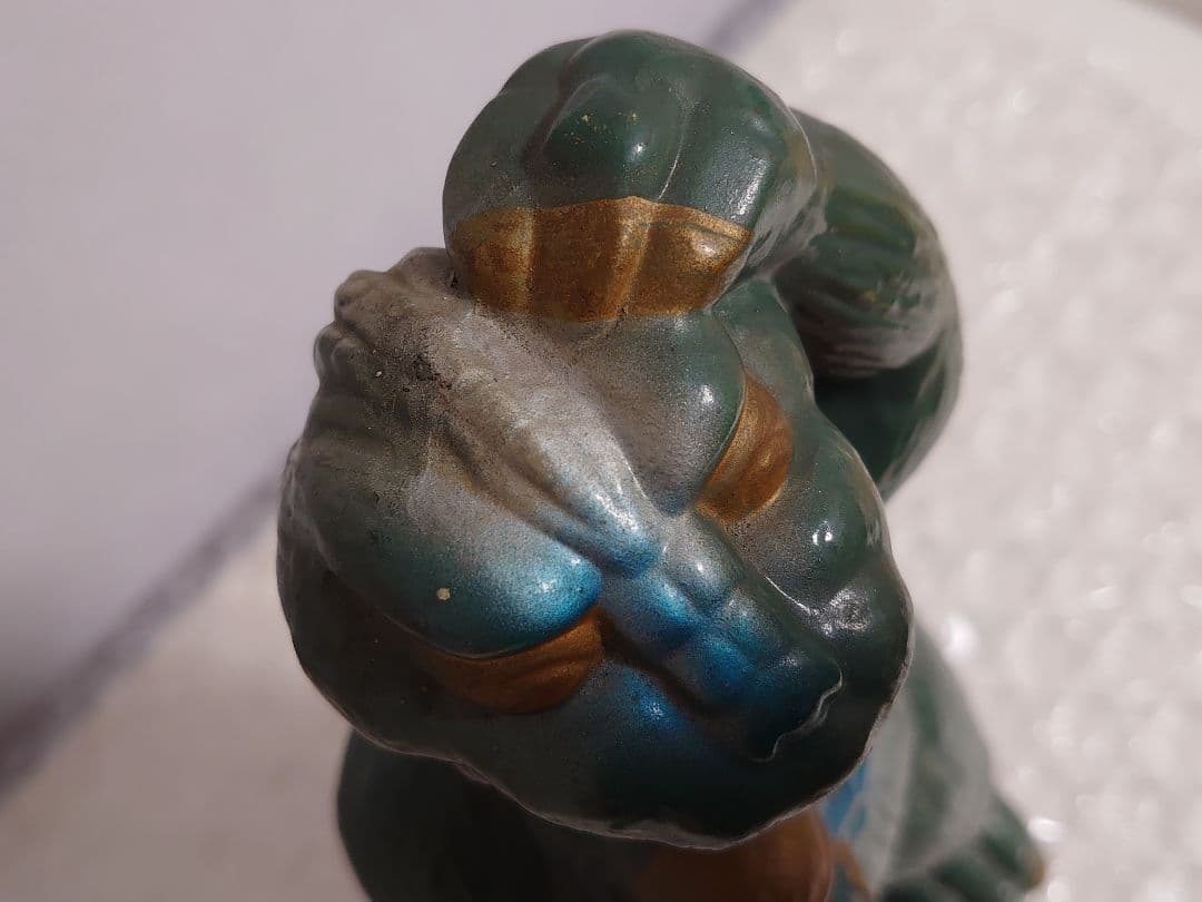 ゴジラ　マイク　 陶器貯金箱
