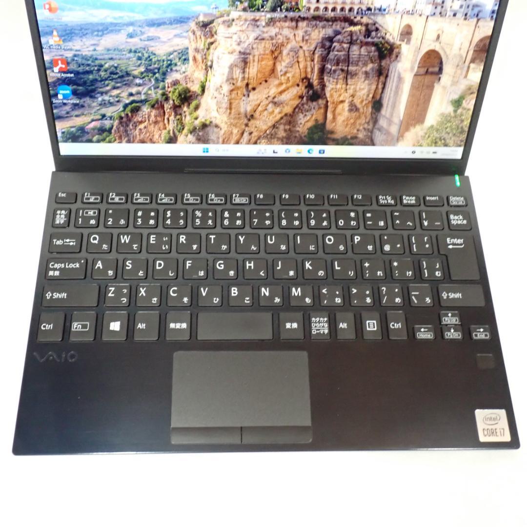 【電池95%・美品】Core i7 第10世代 SONY 16GB 256GB