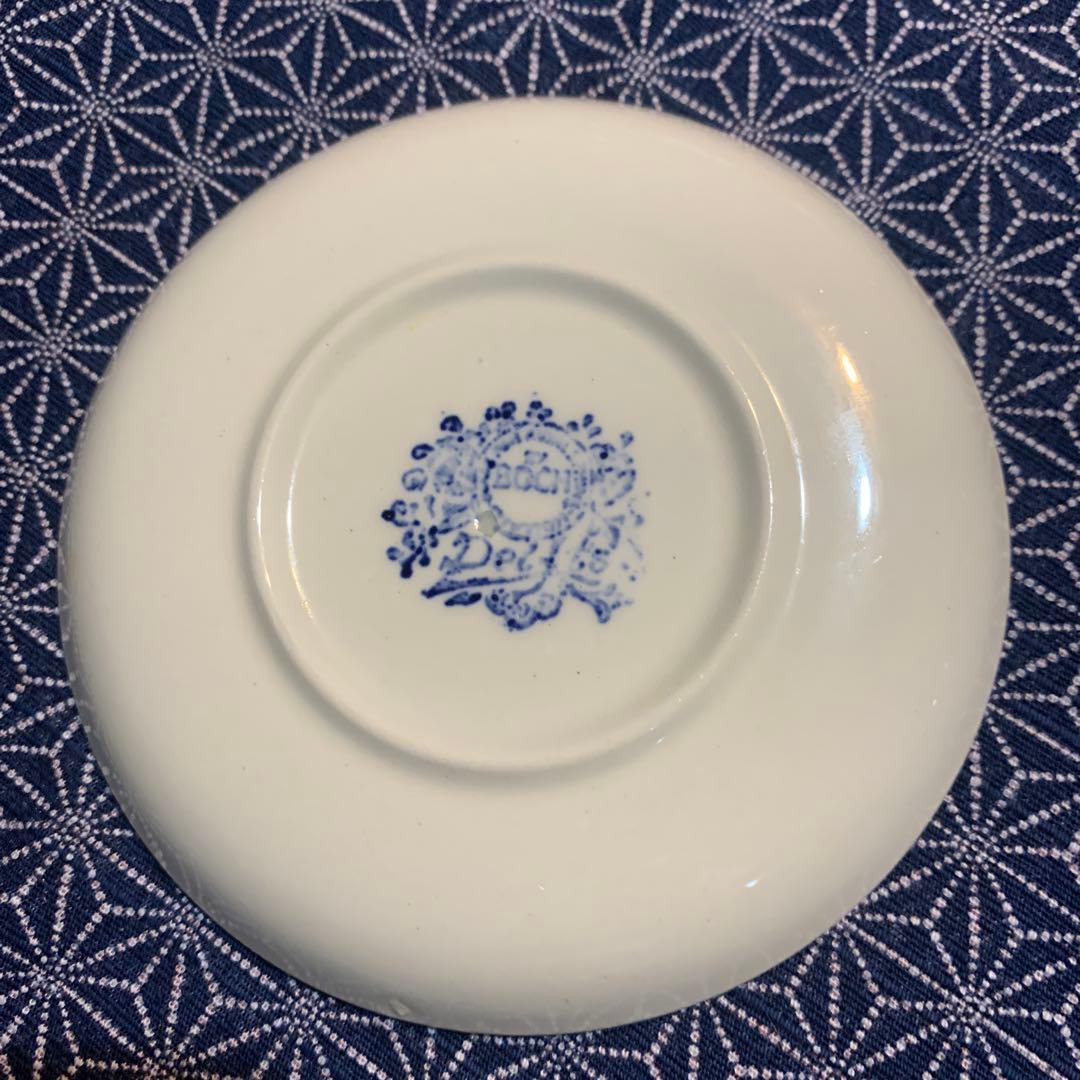 ヴィンテージ　Delfts Couple Dish ５枚組　Bluewhite