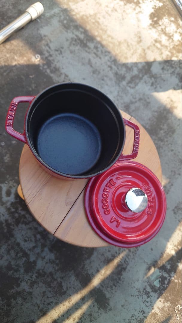 staub ストウブ ピコ ココット 14cm 真鍮ノブ仕様 IH対応