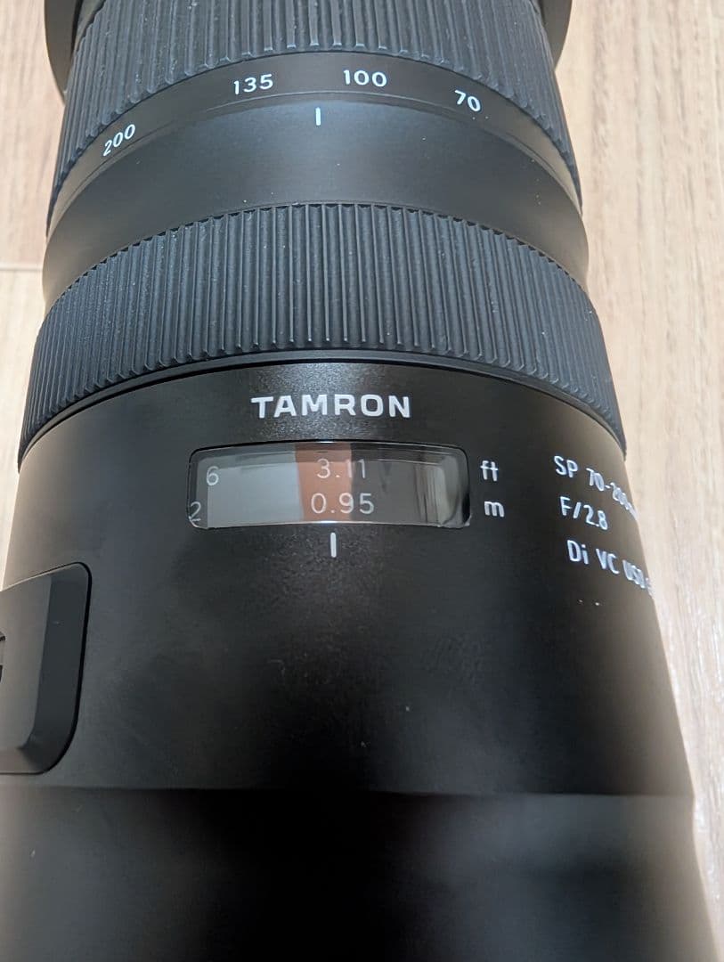 2月28まで値下げ。TAMRON 70-200 F/2.8 Di VC G2