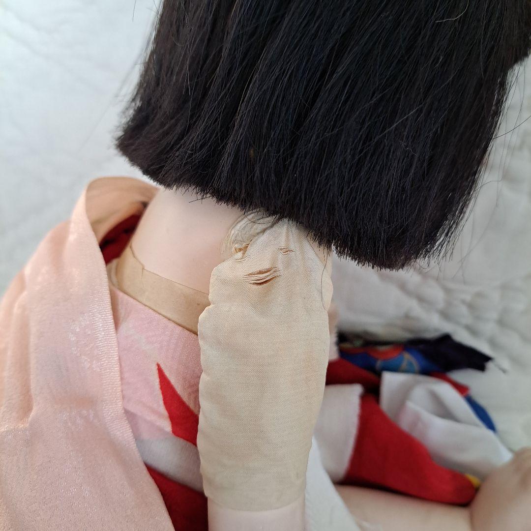 昭和初期　市松人形　42㎝