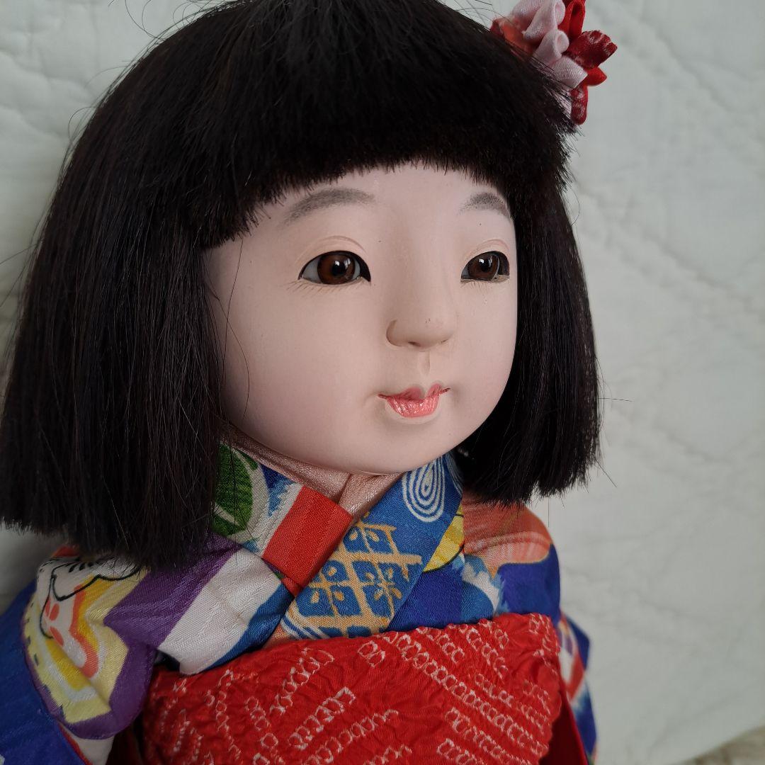 昭和初期　市松人形　42㎝