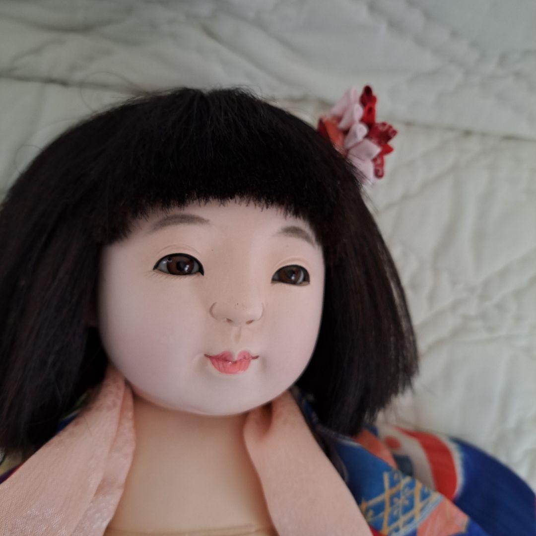 昭和初期　市松人形　42㎝