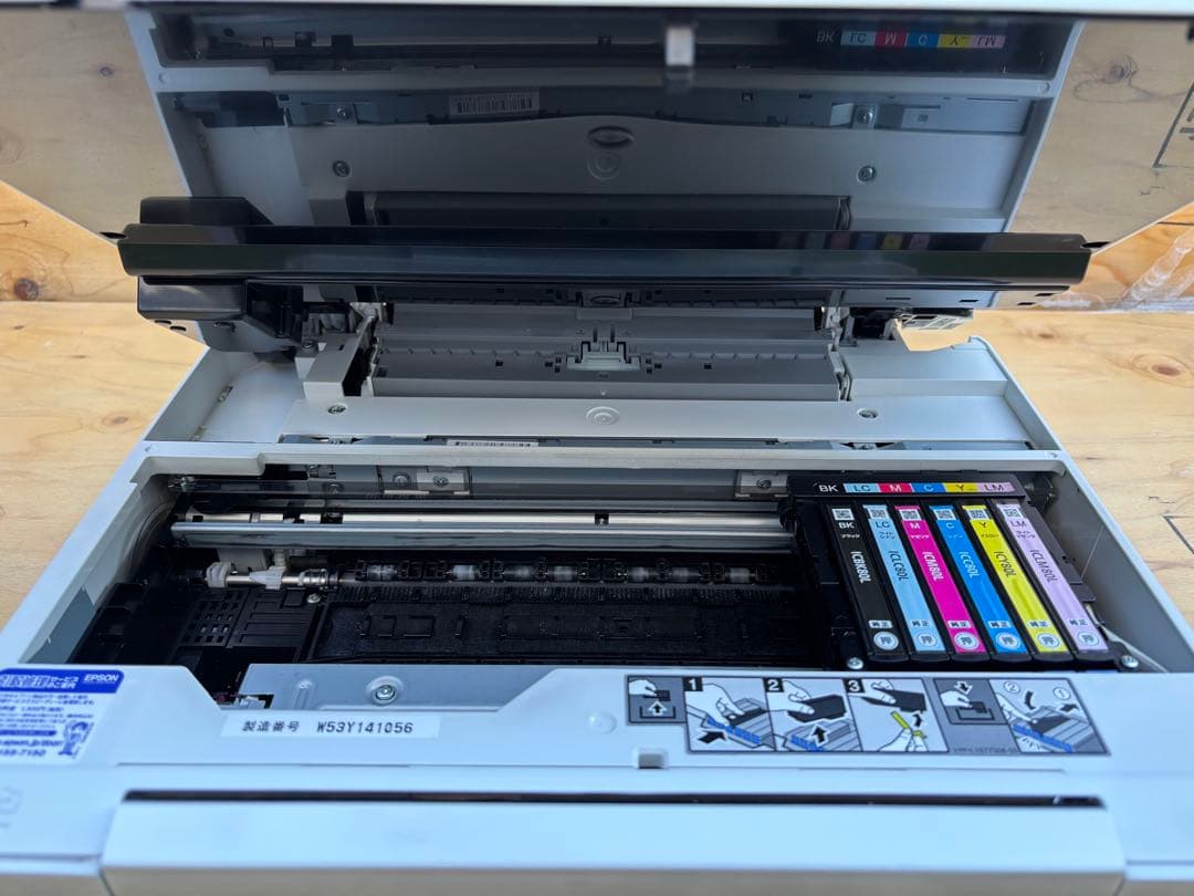 【ジャンク】EPSON EP-808AW プリンター ホワイト