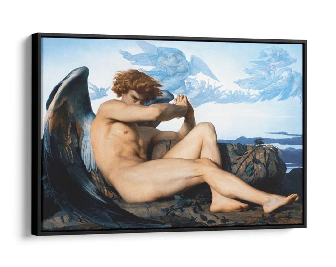 『堕天使』The Fallen Angel / アレクサンドル・カバネル 絵画
