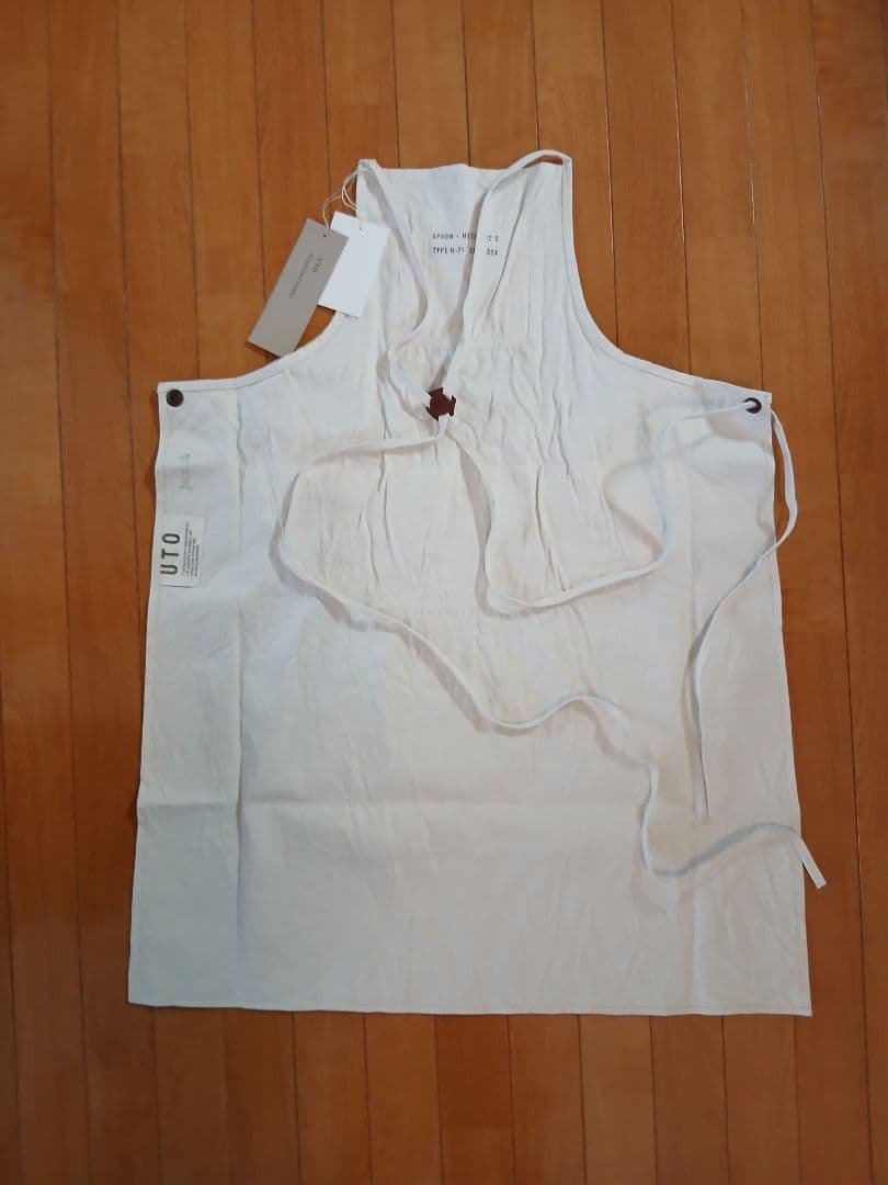 【新品】ワークエプロン （UTO）ホワイト