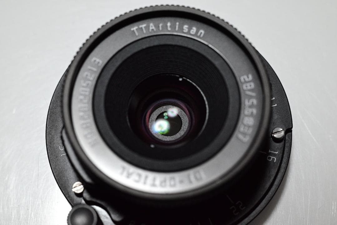 銘匠光学 TTArtisan 28mm f/5.6 Mマウント ブラックペイント