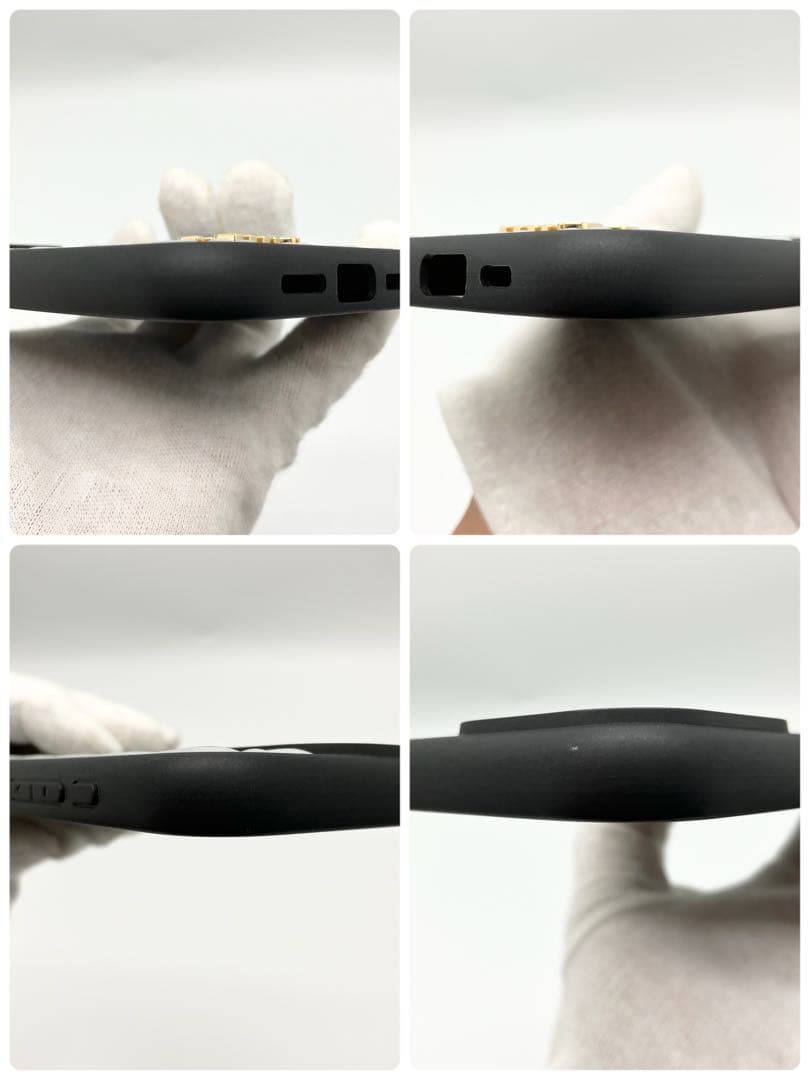 美品✨ RFID搭載✨ミュウミュウ　iPhoneケース　15pro グレー