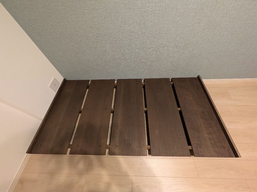 シングル ベッドフレーム 木製