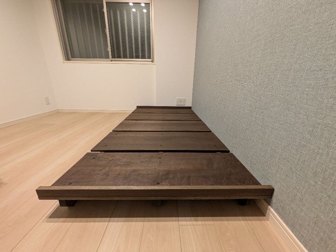 シングル ベッドフレーム 木製